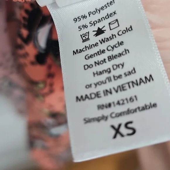 LulaRoe Disney Women's Pink Mickey Mouse Dress - Picture 5 of 8